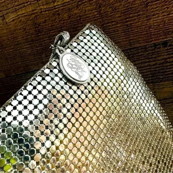 Whiting & Davis Mesh Metallic Vintage Purse - Picture 6 of 11